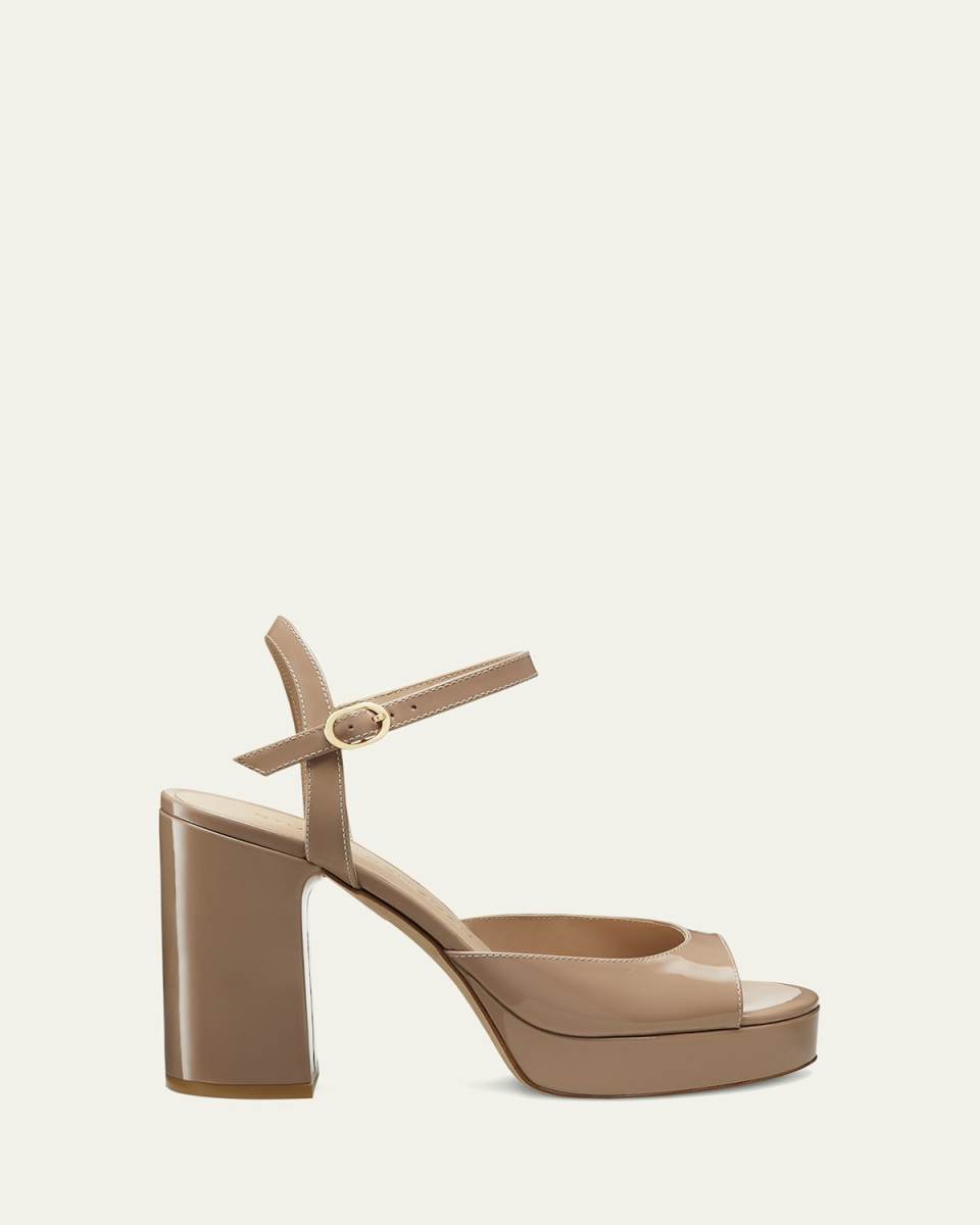 Dayna II Leather Platform Sandals